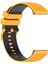 Samsung Galaxy Watch Active2 Için Silikon Watch Band 44MM Sarı+Siyah (Yurt Dışından) 2