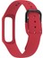 Galaxy Fit-E Kırmızı Için Saf Renkli Silikon Bilek Kayışı Kordonlu Saat (Yurt Dışından) 3
