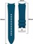 Samsung Galaxy Watch4 Için 44MM Silikon Kayış Koyu Mavi (Yurt Dışından) 3