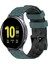Samsung Galaxy Watch Active 2 Için Silikon Kayış 44MM Zeytin Yeşili + Siyah (Yurt Dışından) 1