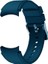 Samsung Galaxy Watch4 Için 44MM Silikon Kayış Koyu Mavi (Yurt Dışından) 2