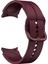 Samsung Galaxy Watch 5 40MM / 44MM Şarap Kırmızısı Için Silikon Watch Band (Yurt Dışından) 4