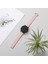Samsung Galaxy Watch3 45MM Pembe Altın + Altın Pembe Için Manyetik Deri Saat Bandı (Yurt Dışından) 2