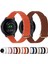 Samsung Galaxy Watch3 45MM Pembe Altın + Altın Pembe Için Manyetik Deri Saat Bandı (Yurt Dışından) 3