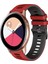 Samsung Galaxy Watch Active 2 Kırmızı+Siyah Için Silikon Watch Band (Yurt Dışından) 1