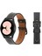 Samsung Galaxy Watch4 40MM / 44MM Siyah Için Düz Dokuma Watch Band (Yurt Dışından) 1