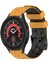Samsung Galaxy Watch 5 Pro 45MM Sarı+Siyah Için Silikon Kayış (Yurt Dışından) 1