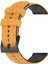 Samsung Galaxy Watch 5 Pro 45MM Sarı+Siyah Için Silikon Kayış (Yurt Dışından) 3