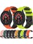 Samsung Galaxy Watch 5 Pro 45MM Sarı+Siyah Için Silikon Kayış (Yurt Dışından) 4