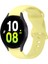Samsung Galaxy Watch 5 40MM Sarı Için Silikon Watch Band (Yurt Dışından) 1