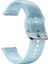Samsung Galaxy Watch4 40/44MM Mavi Parıltılı Silikon Kayış (Yurt Dışından) 2
