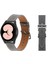 Samsung Galaxy Watch4 40MM / 44MM Gri Için Düz Dokuma Watch Band (Yurt Dışından) 1