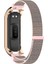 Samsung Galaxy Fit 2 Naylon Döngü Watch Band Pembe + Gül Altın Çerçeve Için (Yurt Dışından) 2