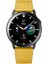 Samsung Galaxy Watch4 40MM/44MM Sarı Için Deri Kordonlu Saat (Yurt Dışından) 4