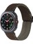 Samsung Galaxy Watch Ultra 47MM Koyu Yeşil Için Naylon Örgülü Watch Band (Yurt Dışından) 1