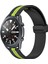 Samsung Galaxy Watch3 45MM Siyah+Limon Yeşili Için Silikon Saat Bandı (Yurt Dışından) 1