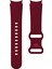 Samsung Galaxy Watch4 Classic 46MM / Watch4 44MM Şarap Kırmızısı Için Silikon Kayış (Yurt Dışından) 3
