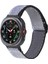 Samsung Galaxy Watch Ultra 47MM Beyaz Siyah Için Naylon Örgülü Watch Band (Yurt Dışından) 1