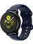 Kordonlu Saat 20MM Samsung Galaxy Watch Active 3 41MM Gece Mavisi Için (Yurt Dışından) 3