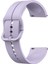 Samsung Galaxy Watch5 44MM Mor Için Silikon Saat Bandı (Yurt Dışından) 3