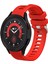Samsung Galaxy Watch5 44MM Kırmızı Için Silikon Saat Bandı (Yurt Dışından) 1