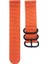 Naylon Üç Halkalı Kayış For Galaxy Watch Active 2 20MM Samsung Galaxy Watch Active 2 20MM / Gear S3 Turuncu (Yurt Dışından) 4