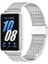Samsung Galaxy Fit 3 Gümüş Için Milan Toka Metal Kayış (Yurt Dışından) 1