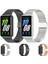 Samsung Galaxy Fit 3 Gümüş Için Milan Toka Metal Kayış (Yurt Dışından) 2