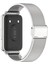Samsung Galaxy Fit 3 Gümüş Için Milan Toka Metal Kayış (Yurt Dışından) 4
