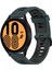 Samsung Galaxy Watch 4 44MM Zeytin Yeşili + Siyah Için Silikon Watch Band (Yurt Dışından) 1