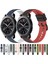 Samsung Gear S3 Frontier Için Iki Renkli Silikon Saat Bandı Ordu Yeşili + Siyah (Yurt Dışından) 4