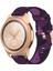 Galaxy Watch 42MM Için Örgü Naylon Bilek Kayışı, Galaxy Active / Active 2, Gear Sport, S2 Clic (Sarı) Mor (Yurt Dışından) 1