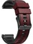Silikon Watch Band Için Samsung Galaxy Watch 5 40MM / 44MM Şarap Kırmızı Siyah (Yurt Dışından) 2
