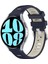 Samsung Galaxy Watch 6 44MM Gece Mavisi+Starlight Için 20MM Silikon Kayış (Yurt Dışından) 1