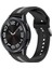 Samsung Galaxy Watch 6 Classic Için Silikon Kayış 47MM Siyah+Gri (Yurt Dışından) 1