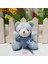 Pinshang Peluş Ayı Kolye Sevimli Mini Ayı Bebek Dolması (Yurt Dışından) 5