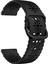 Samsung Galaxy Watch4 20MM Siyah Için Silikon Saat Bandı (Yurt Dışından) 2