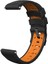Samsung Galaxy Watch 4 / Watch4 Clic Siyah Turuncu Için Silikon Kayış (Yurt Dışından) 4