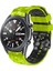Samsung Gear S3 Frontier Için Silikon Kayış Yeşil+Siyah (Yurt Dışından) 1