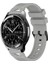 Samsung Galaxy Watch 22MM Gri Için Noktalı Silikon Watch Band (Yurt Dışından) 1