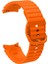 Samsung Galaxy Watch 5/5 Pro Turuncu Için Silikon Watch Band (Yurt Dışından) 3