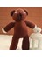 23 cm Mr Bean Teddy Bear Hayvan Dolması Peluş Oyuncak Yumuşak Karikatür Kahverengi Şekil Bebek (Yurt Dışından) 1