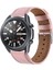 Galaxy Watch 3 Için 45MM Deri Kordonlu Saat Pembe (Yurt Dışından) 1