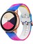 Samsung Galaxy Watch 42MM Renkli Silikon Kordonlu Saat (Yurt Dışından) 1