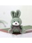 Rastgele 1 Adet 11 cm Sevimli Tavşan Yay Peluş Doldurulmuş Bebek Kravat Bunny Yumuşak Yastık Peluş Oyuncak Çocuk (Yurt Dışından) 2