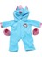Adet/takım 18 Inç Yeniden Doğmuş Bebek Bebek Unicorn Tek Parça Pijama Tulum Ayakkabı Kıyafet (Yurt Dışından) 1