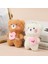 12 cm Mini Sırt Çantası Ayı Kolye Anahtarlık Teddy Bear Anahtarlık Çift Çanta Kolye Doldurulmuş Oyuncaklar Dere (Yurt Dışından) 3