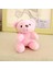 Baba ve Mumya'yı Seviyorum 8/12 cm Ayı Doldurulmuş Hayvanlar Peluş Oyuncaklar Çocuklar Için Kawaii Peluş Yumuşak Oyuncaklar Anahtarlık Bebek Bebek Speelgoed Noel Si (Yurt Dışından) 1