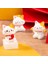 Araba Masaüstü Küçük Süs Sevimli Şanslı Kedi Bebek Bebek Yaratıcı Maskot Dekorasyon Çocuk Küçük Aksesuarları (Yurt Dışından) 4
