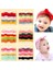 6 Adet/takım Bebek Kafa Bandı Yumuşak Elastik Kız Kafa Bandı Yay Düz Renk Yürümeye Başlayan Çocuk Şapkalar Bebek Kawaii Bebek Saç Aksesuarları (Yurt Dışından) 4